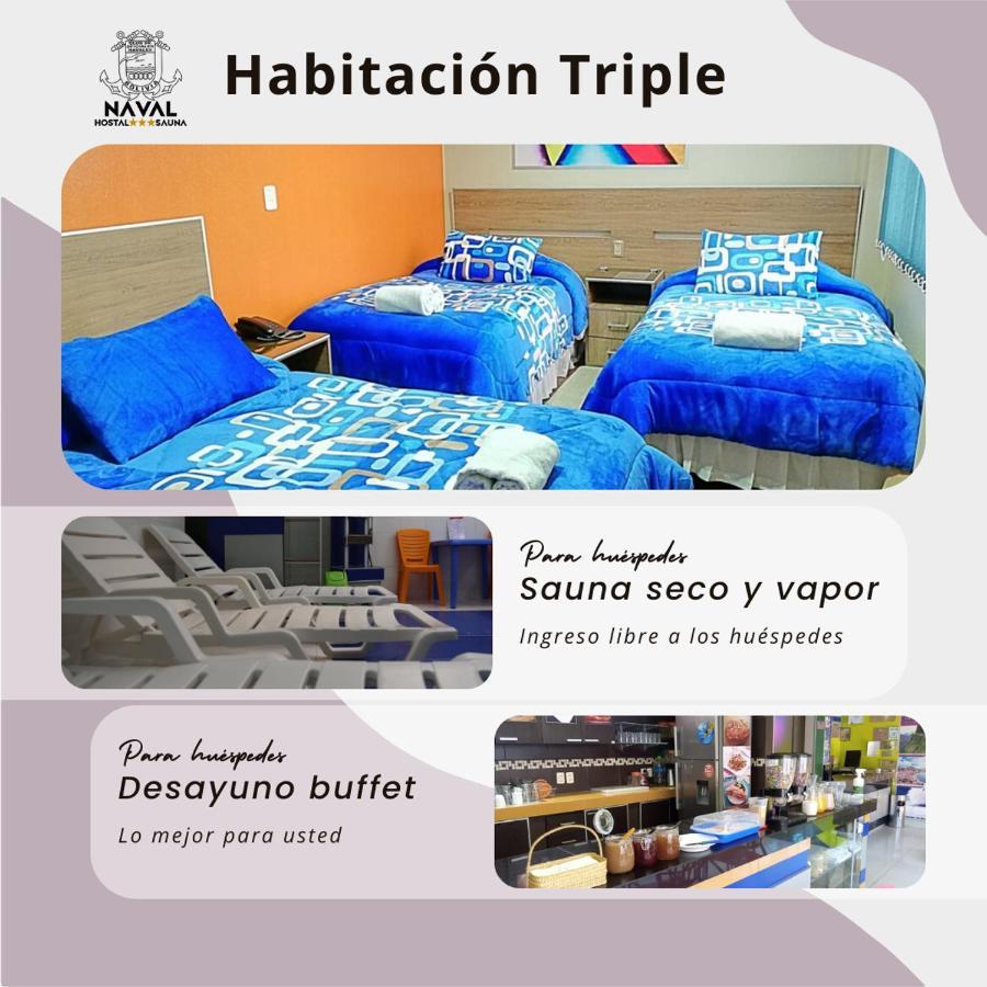 拉巴斯 Hostal Naval酒店 外观 照片
